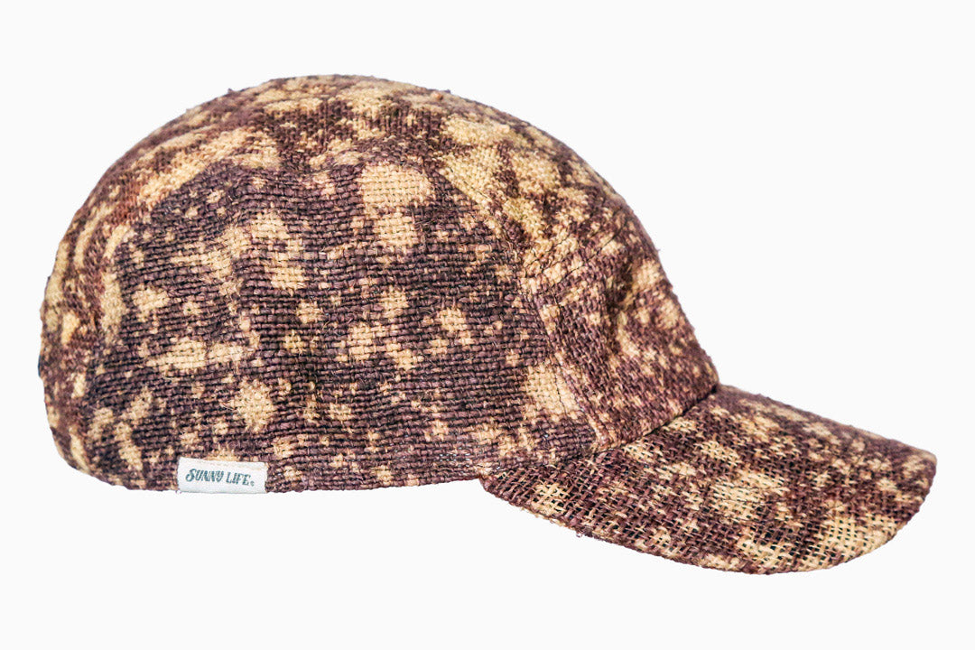 Burgundy Batik 5 Panel