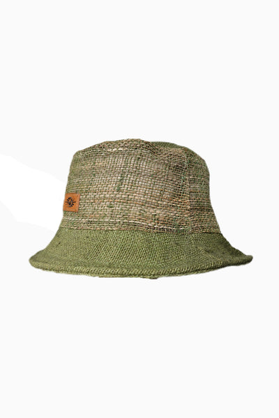 Green Bucket Hemp Hat